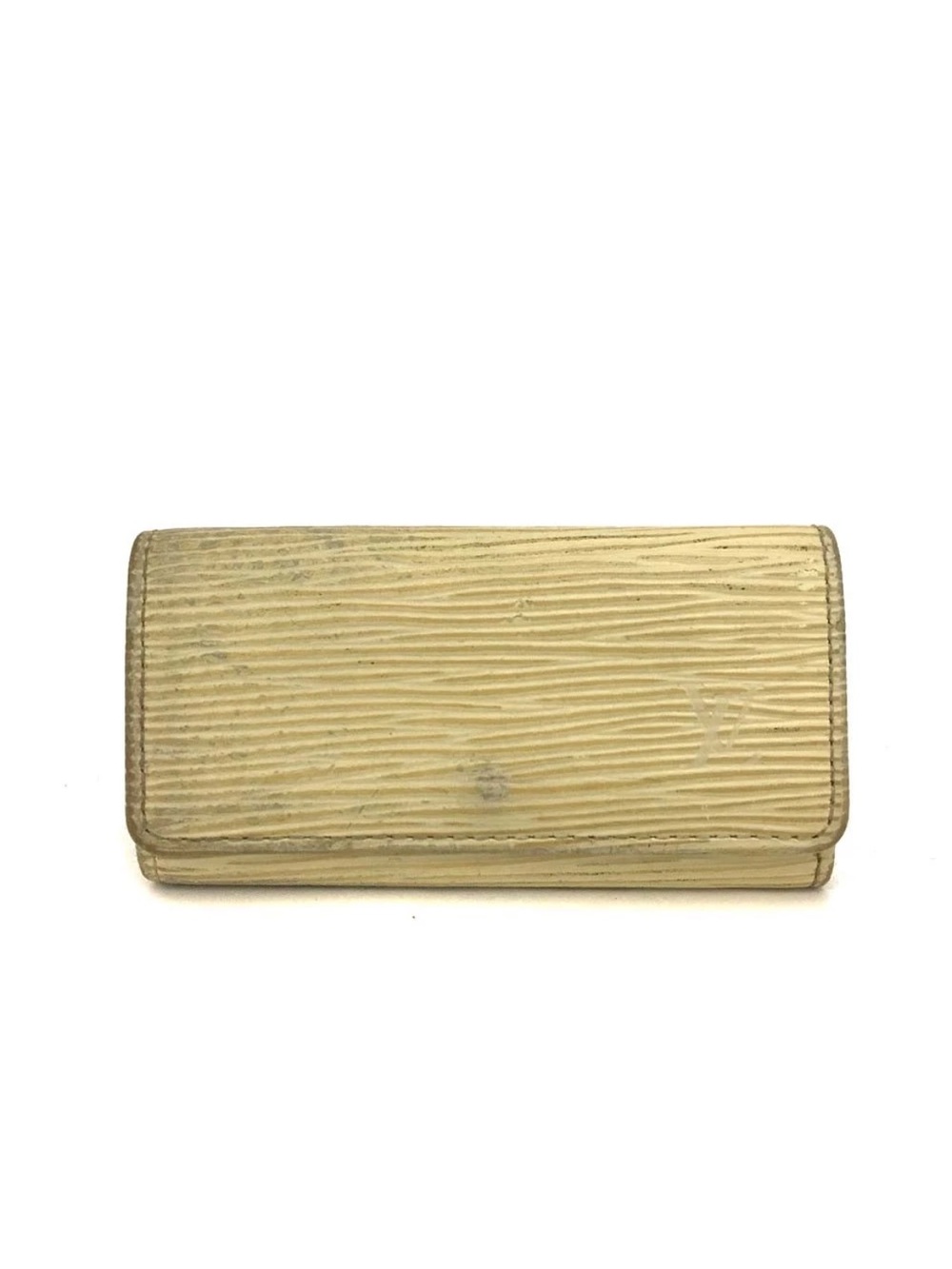 Louis Vuitton Vintage Epi Leather 4-Key Holder Wallet - Vanilla Yellow👝